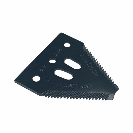 Сегмент ножа с грубой насечкой