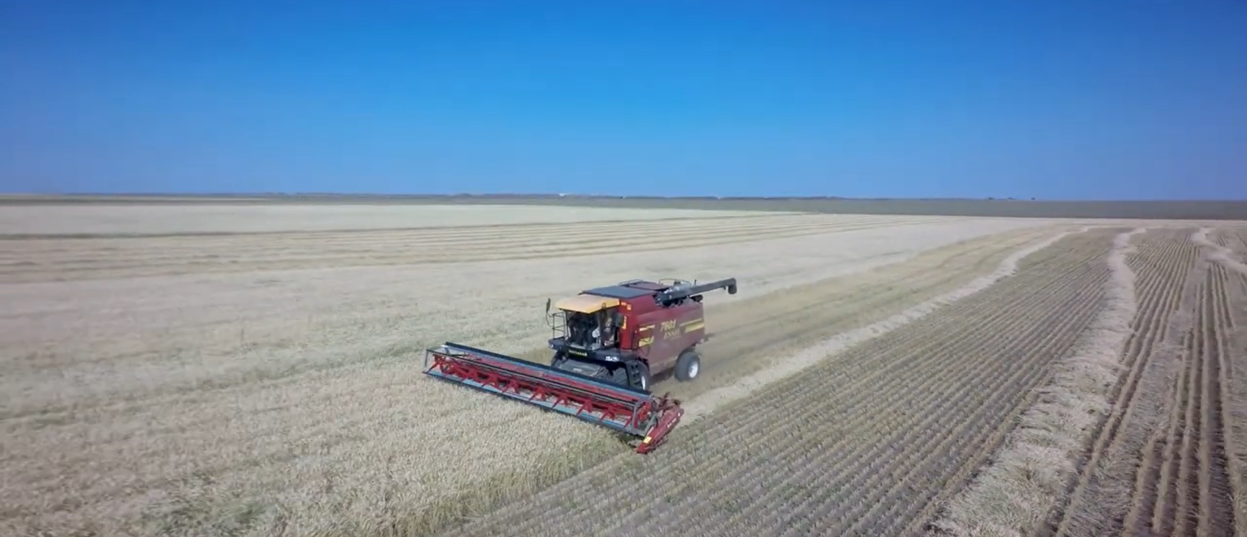 Don Mar жаткасы комбайнда