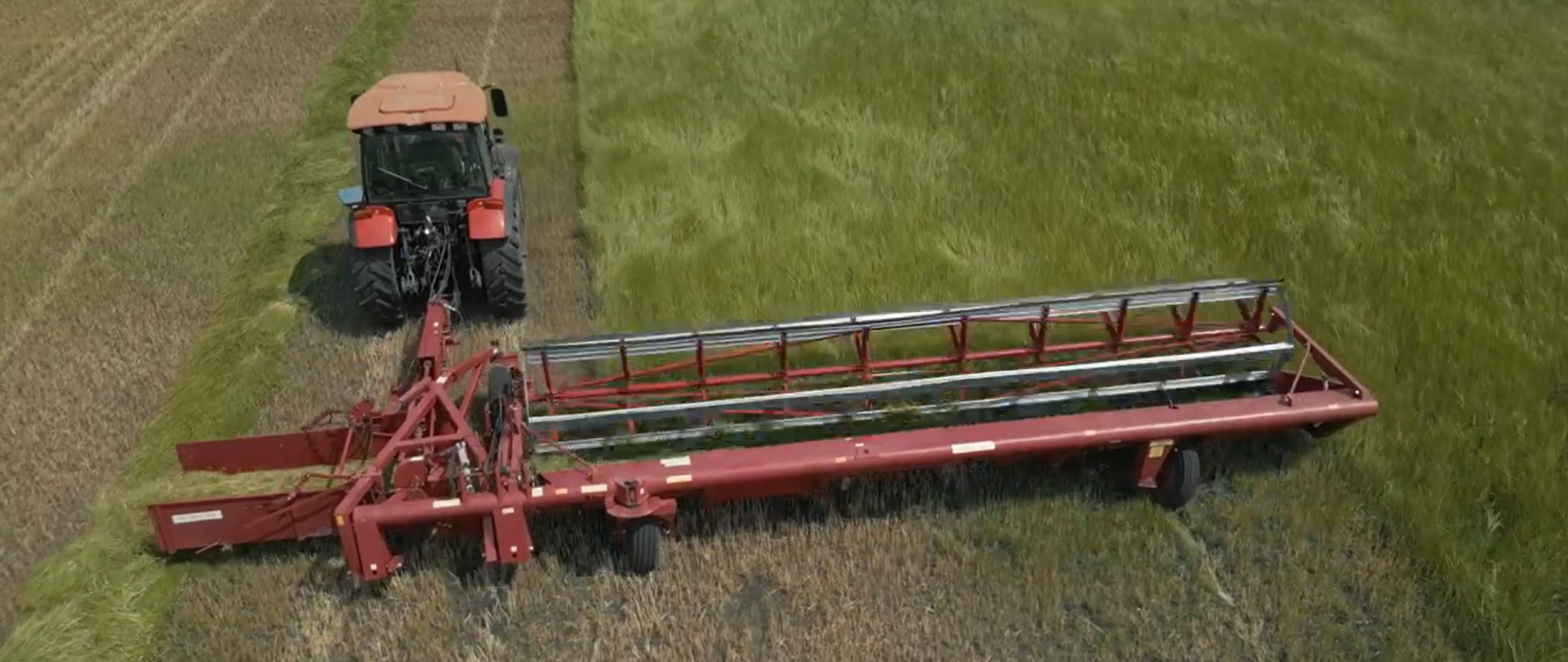 Тіркемелі жатка 7,5 метр