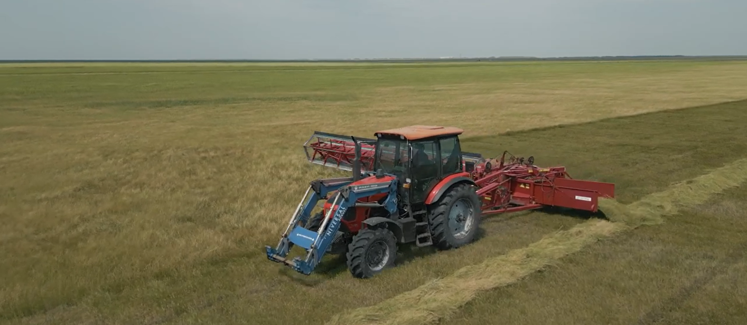 Тіркемелі жатка 9 метр